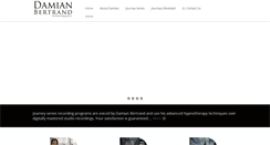 Desktop Screenshot of damianbertrand.com